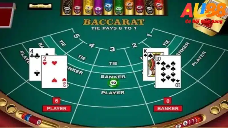 Luật chơi Baccarat online cơ bản tại AU88